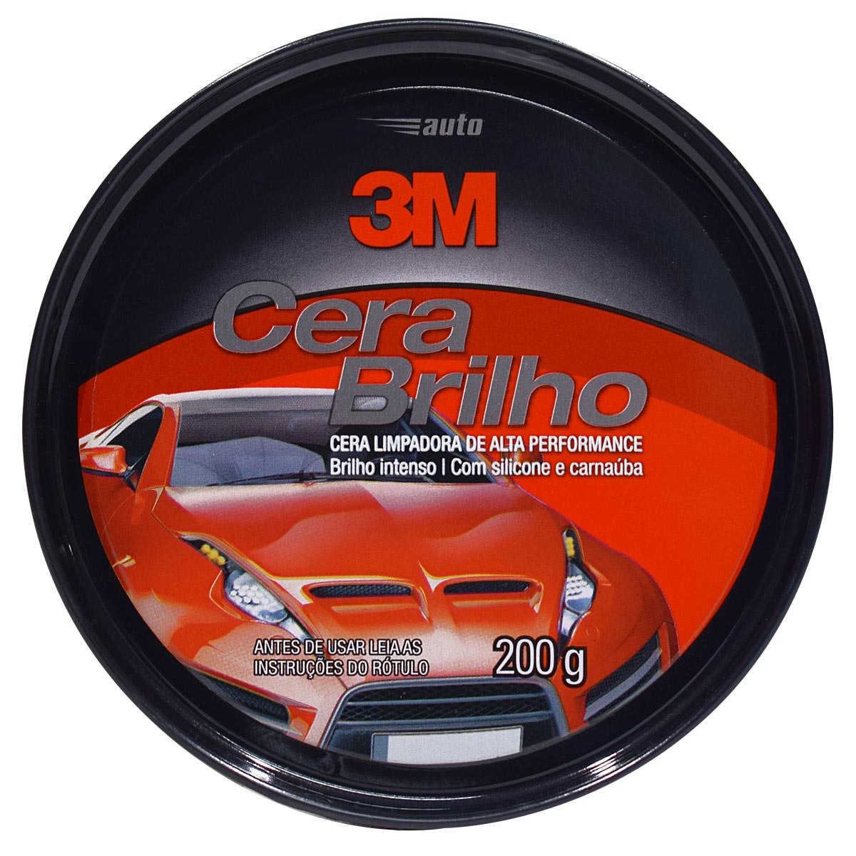 Cera Brilho Cremosa 200ml 3M