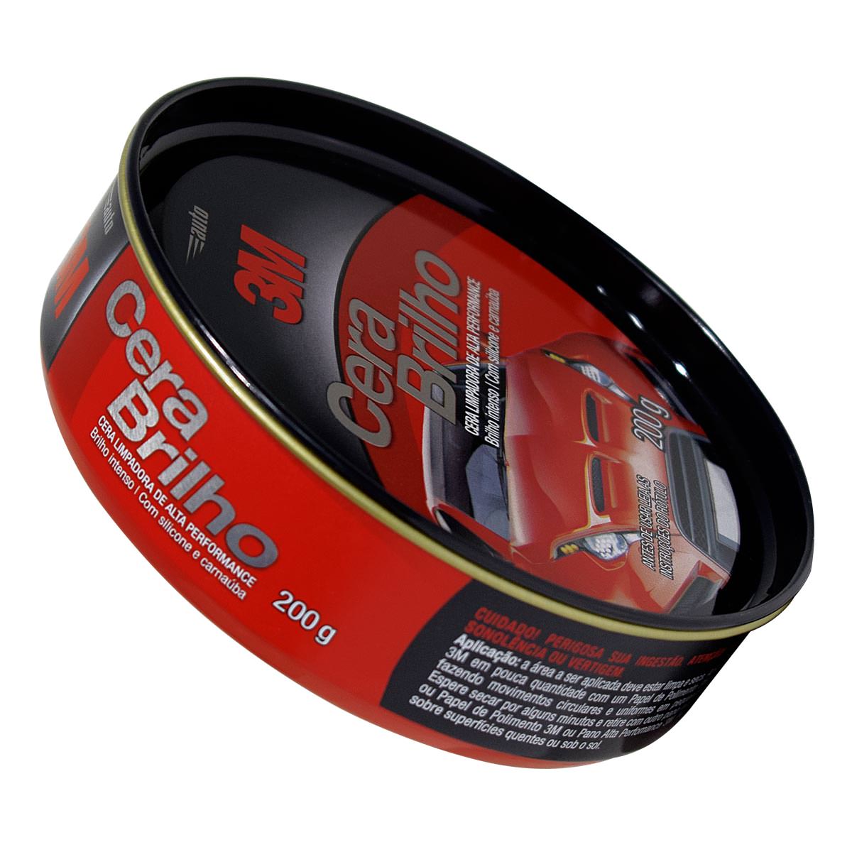 Cera Brilho Cremosa 200ml 3M