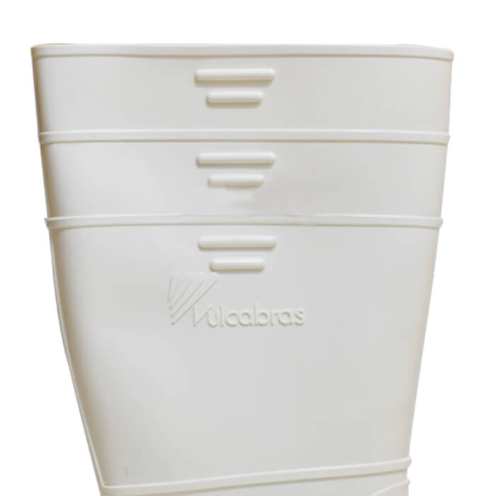 Bota de Borracha Branca Cano longo BPCL11 Vulcabras