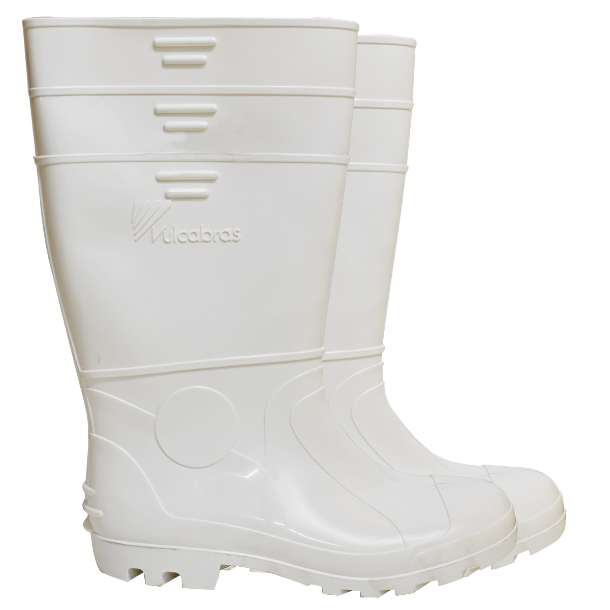 Bota de Borracha Branca Cano longo BPCL11 Vulcabras