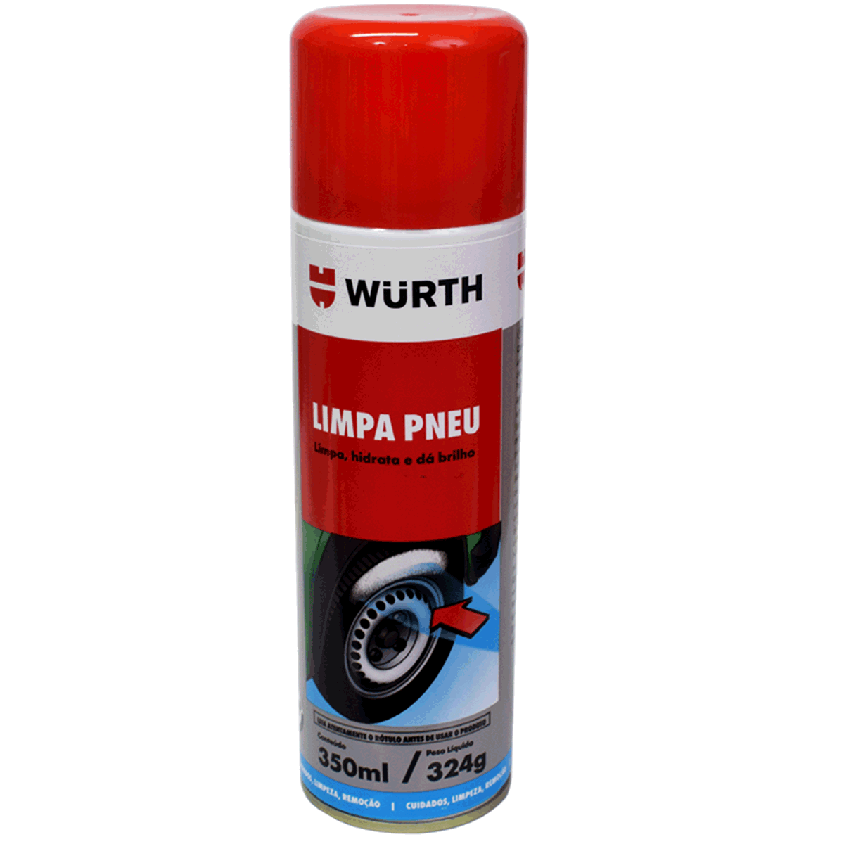 Limpa Pneu 350ml Wurth