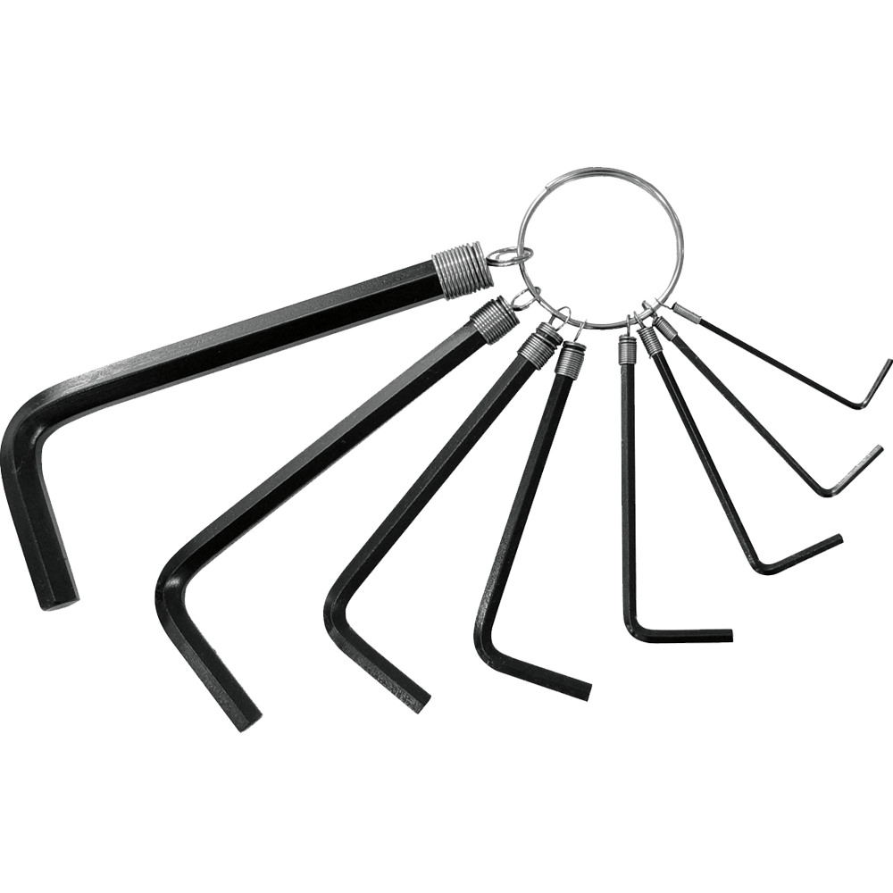 Jogo de Chaves Allen 1,5mm a 8,0mm Argola 8 peças - Vonder